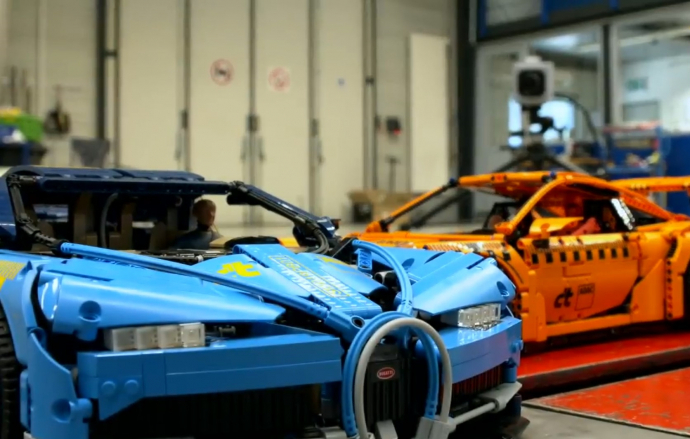 แหลกทั้งคัน...ชมคลิปทดสอบการชนของ Bugatti Chiron กับ Porsche 911 แต่เป็นรถ LEGO นะ