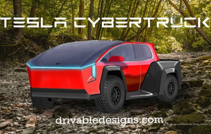 แบบนี้เอาไหม...รถกระบะไฟฟ้า Tesla Pickup รุ่นใหม่ในจินตนาการจากฝีมือนักออกแบบอิสระอายุ 13