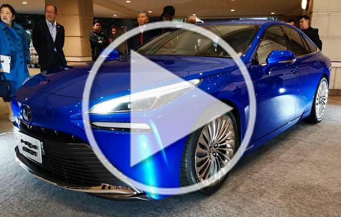 วีดีโอคันจริง ภายนอก-ภายใน รถต้นแบบ Toyota Mirai Concept งาน Tokyo Motor Show 2019