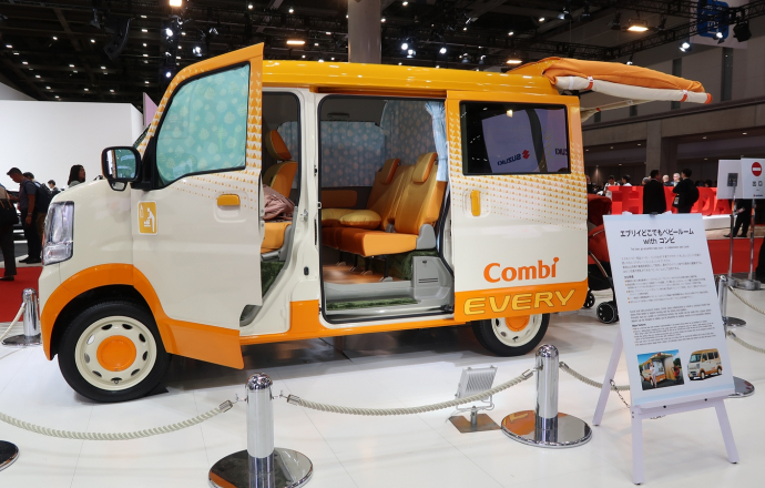 Suzuki Every with Combi Concept ต้นแบบรถเพื่อเด็กเล็กในงาน Tokyo Motor Show 2019