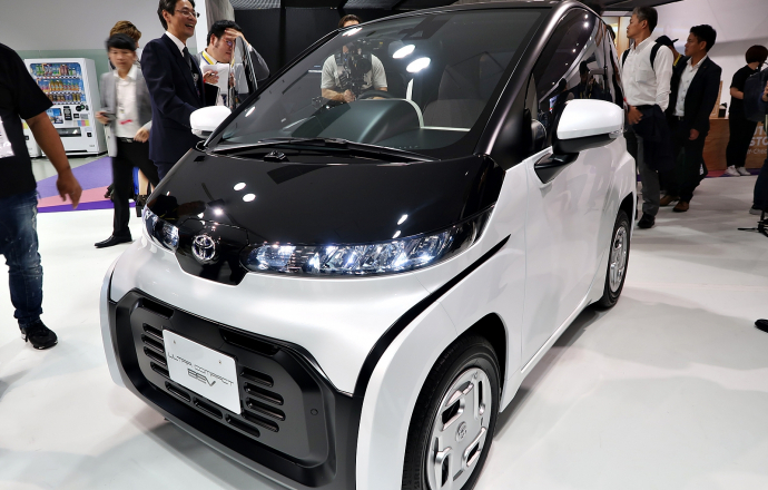 ชมคันจริง!! ภายนอก-ภายใน รถไฟฟ้า Toyota Ultra-Compact BEV ที่งาน Tokyo Motor Show 2019