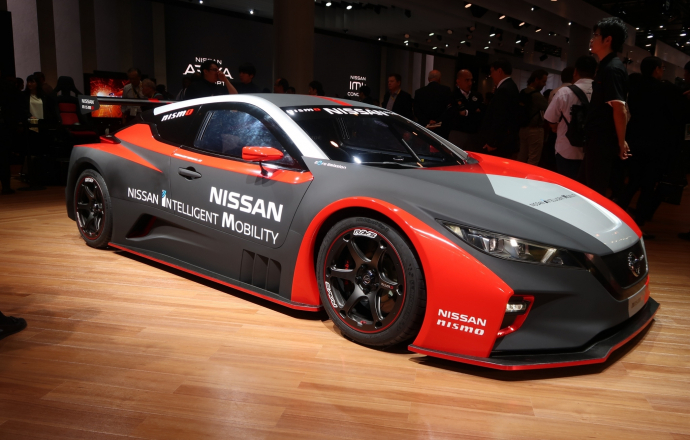 ชมภาพรถยนต์ไฟฟ้าสายแข่ง Nissan LEAF Nismo RC จากงาน Tokyo Motor Show 2019