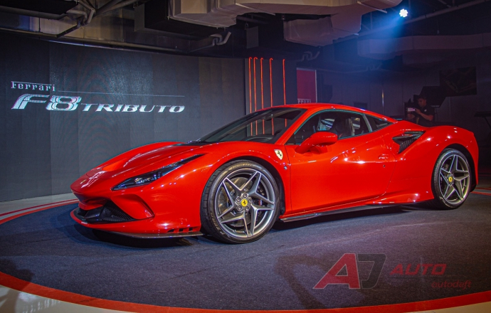 เปิดตัวรถใหม่ Ferrari F8 Tributo ครั้งแรกในไทย ค่าตัว 25,200,000 บาท
