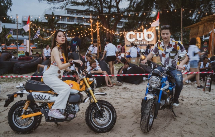 CUB House รวมพลคนมีสไตล์พา Monkey และ C125 ไปสัมผัสประสบการณ์สุดพิเศษแบบ Moto Lifestyle สุดชิลริมทะเลหัวหิน