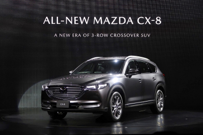 All New Mazda CX-8 พรีเมี่ยมครอสโอเวอร์ขยายความหรู ภูมิฐาน เวอร์ชั่น 3 แถว เริ่ม 1.599 ล้านบาท
