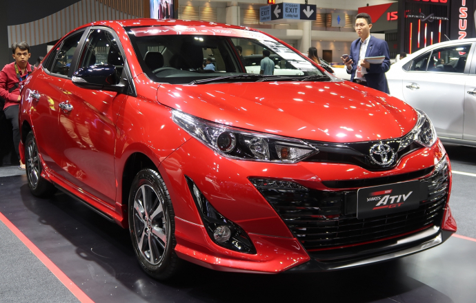ชมคันจริง ภายนอก-ภายใน Toyota Yaris ATIV GT รถใหม่ ในงาน Motor Expo 2019