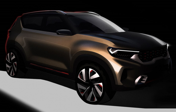 เผยทีเซอร์ต้นแบบ Kia Sonet concept ก่อนอวดโฉมที่งาน Auto Expo 2020