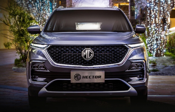 เอ็มจี เผยโฉมรถใหม่ MG Hector Plus ที่งาน Auto Expo 2020