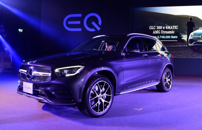 เมอร์เซเดส-เบนซ์ ตอบเทรนด์รถยนต์ไฟฟ้า ส่ง “Mercedes-Benz GLC 300 e ลุยตลาด เริ่ม 3.749 ล้านบาท