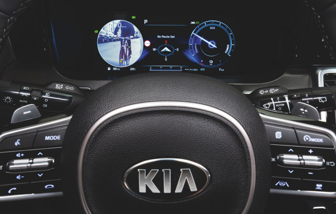 รถใหม่ Kia Sorento ปี 2021 มาพร้อมมอนิเตอร์แสดงจุดอับสายตาแบบใหม่