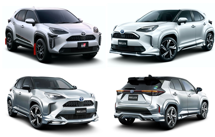 รถใหม่ Toyota Yaris Cross เสริมลุคกับชุดแต่ง TRD และ Modellista สุดเท่
