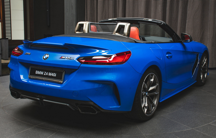 รถสปอร์ตใหม่ BMW Z4 เสริมหล่อโดย AC Schnitzer กับตัวถังสีฟ้า Misano Blue