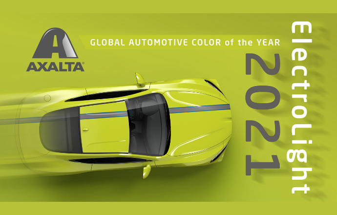 แอ็กซอลตา ประกาศเทรนด์สีรถยนต์ปี 2021 ได้แก่ สีอิเล็กโทรไลท์ (ElectroLight)