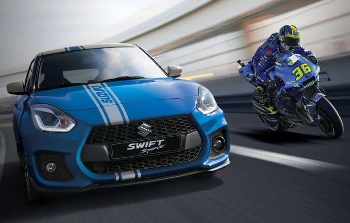 ค่ายรถซูซูกิฉลองแชมป์ MotoGP 2020 ส่งรถใหม่ Suzuki Swift Sport รุ่นพิเศษ เพียง 7 คัน