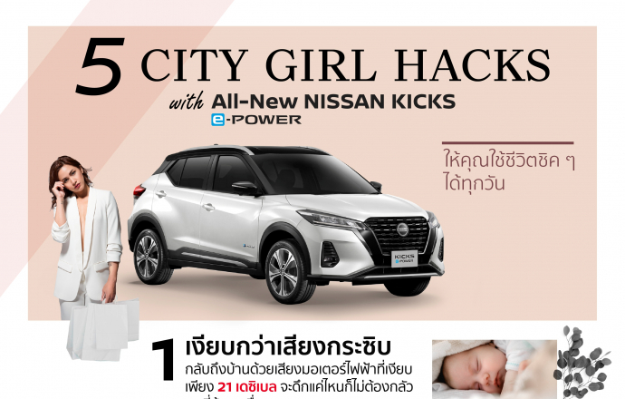 5 เคล็ดลับขับขี่มั่นใจบนท้องถนนเมืองไทยสำหรับสาว ๆ แนะนำโดย Nissan