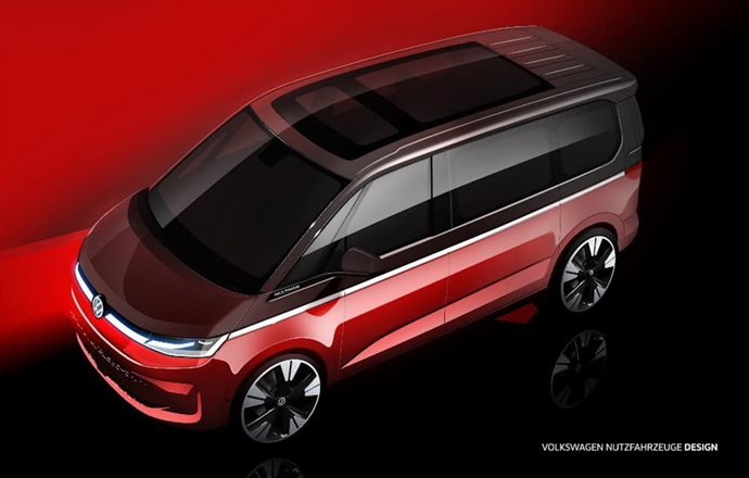 2021 All New Volkswagen Caravelle ใหม่หมดรถตู้หรูจากเยอรมนี จ่อเผยทั่วโลก มิถุนายน นี้