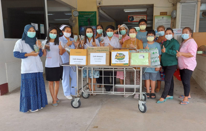 “คาเฟ่ อเมซอน” ส่งมอบกาแฟให้บุคลากรทางการแพทย์ทั่วไทย เป็นกำลังใจสู้ภัยโควิด-19 