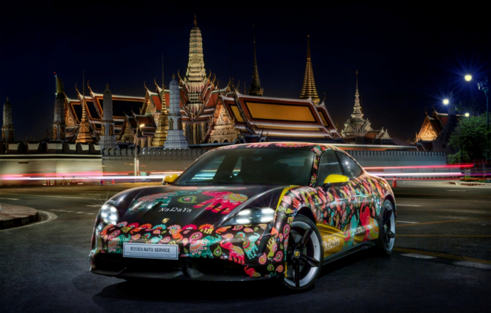 ปอร์เช่ ประเทศไทย ชวนคุณหวนรำลึกเอกลักษณ์ไทยด้วยผลงานศิลปะร่วมสมัยสุดประณีตบนไทคานน์ ยนตรกรรมสปอร์ตพลังงานไฟฟ้า