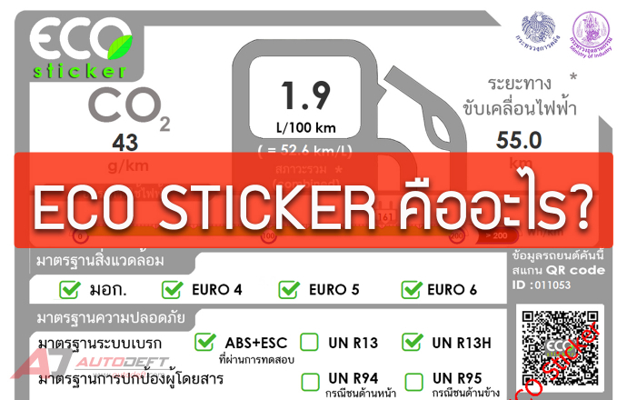 ECO Sticker คืออะไร? แล้วจะมีประโยชน์อะไรกับผู้บริโภคอย่างเราบ้าง?