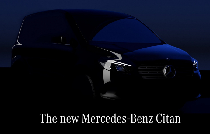 ภาพทีเซอร์รถใหม่ Mercedes-Benz Citan ตู้เล็กน่าใช้ ก่อนเปิดตัว 25 สิงหาคม นี้