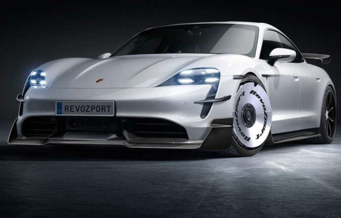 ยิ่งแต่งยิ่งงาม!! รถไฟฟ้า Porsche Taycan โดย RevoZport