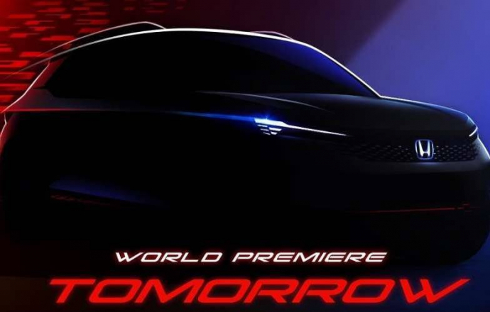 ทีเซอร์ล่าสุด !!! รถต้นแบบ Honda ZR-V ก่อนเผยโฉมที่งาน GIIAS 2021