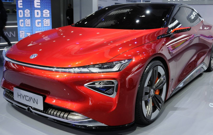 อวดโฉมคันจริงรถไฟฟ้า Hycan Concept S ที่งาน Guangzhou Auto 2021