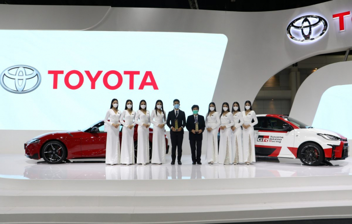 Toyota รับรางวัล “ธุรกิจยานยนต์ยอดนิยมแห่งปี 2564” TAQA: Thailand Automotive Quality Award 2021