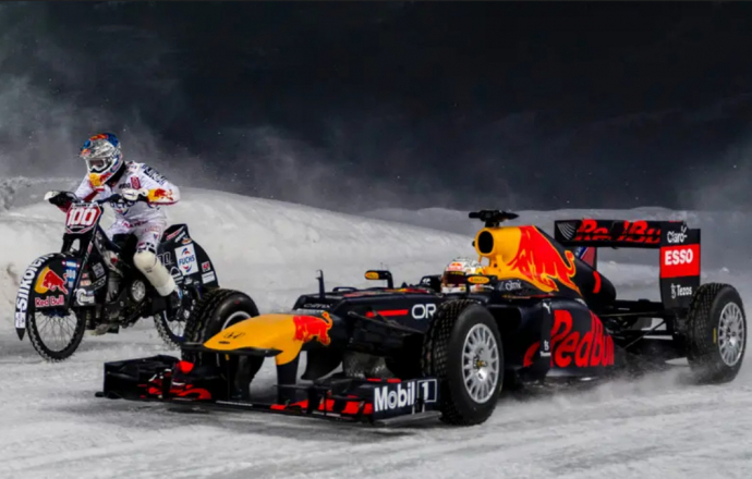 มันให้สุด...ชมคลิปวีดีโอ Max Verstappen ซัดรถ F1 ลุยสนามน้ำแข็ง โปรโมททีมก่อนเปิดฤดูกาล