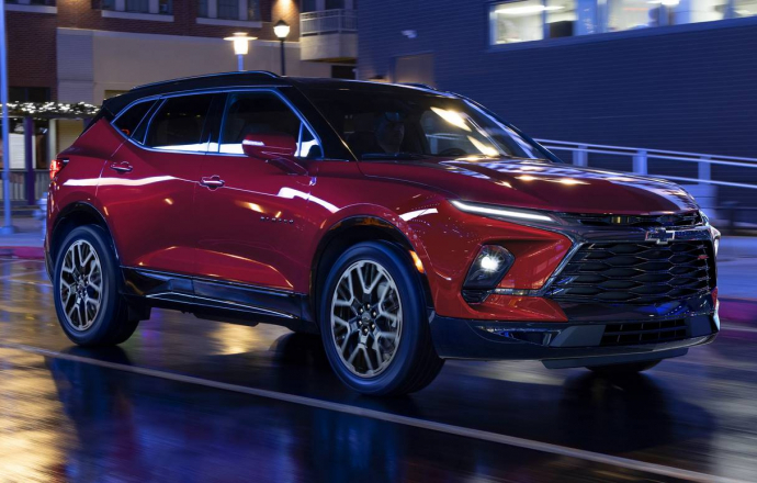 เปิดตัวรถใหม่ Chevrolet Blazer ปี 2023 ปรับดีไซน์เติมออพชั่น