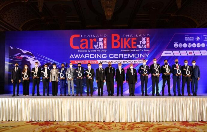 บีเอ็มดับเบิลยู กรุ๊ป ประเทศไทย ครองความสำเร็จต่อเนื่องในเซกเมนต์พรีเมียม คว้า 12 รางวัลจากเวที Car & Bike of the Year 2022