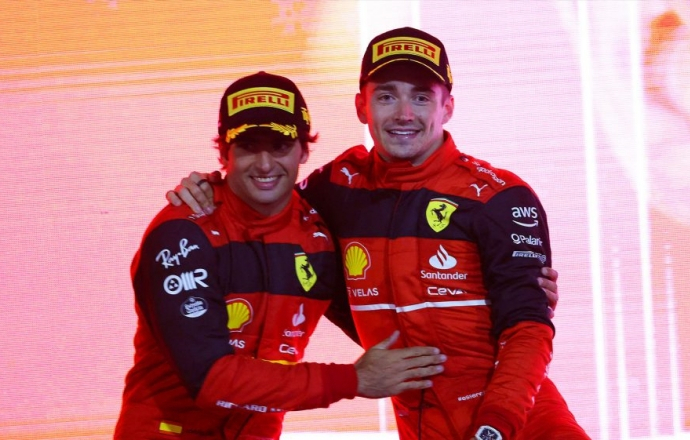 Ferrari กลับมาแล้ว…Leclerc ควง Sainz เข้าเส้นชัยแบบ 1-2 ศึก F1 2022 สนามแรกที่ บาห์เรน