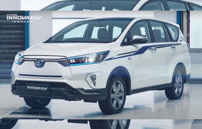 เผยโฉมรถไฟฟ้าต้นแบบ Toyota Kijang Innova EV Concept ที่งาน IIMS 2022