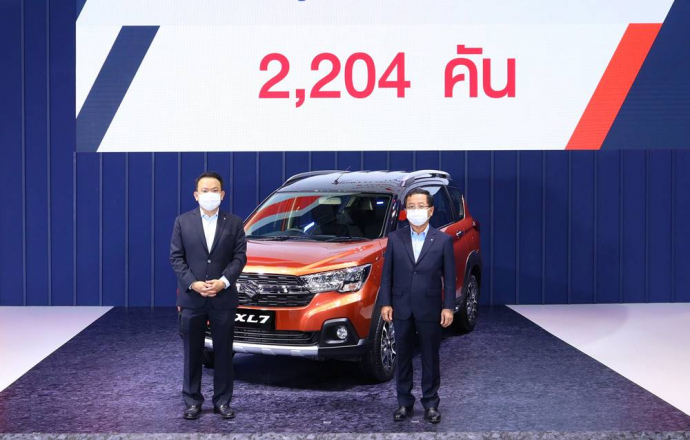 Suzuki กวาดยอดจอง 2,204 คัน หลังจบ Motor Show 2022