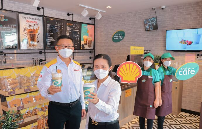 เชลล์ เปิดตัว เชลล์ คาเฟ่ แห่งแรกในประเทศไทย เสริมทัพเครือข่ายเชลล์ คาเฟ่ 1,200 สาขาทั่วโลก เดินหน้าสู่สังเวียนเชนร้านกาแฟเต็มกำลัง