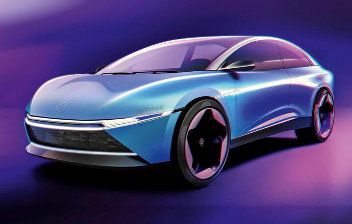 Tesla เตรียมหนาว Volkswagen Project Trinity รุ่น ID 4 คู่แข่งตัวฉกาจ จะเปิดตัวในปี 2026