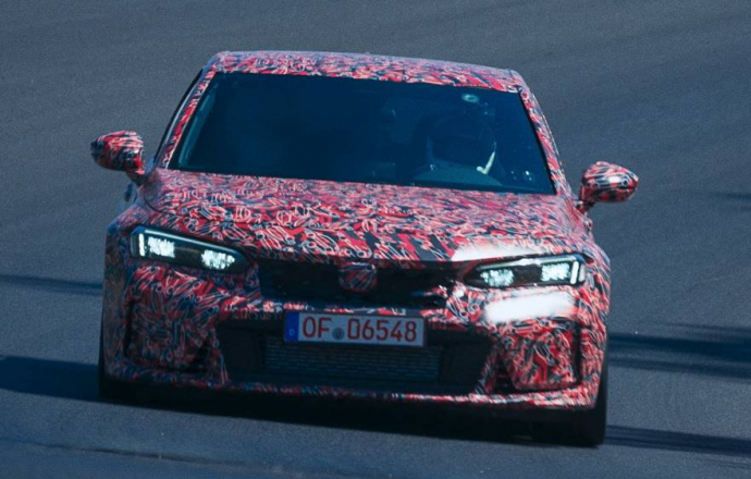 ทีเซอร์ล่าสุด...รถต้นแบบ Honda Civic Type R ซิ่งในสนาม Nürburgring