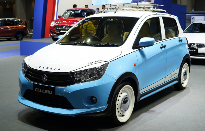 Suzuki CELERIO แต่งน่ารักสไตล์ญี่ปุ่น พร้อมราคาตกแต่ง ที่งาน Bangkok Auto Salon 2022
