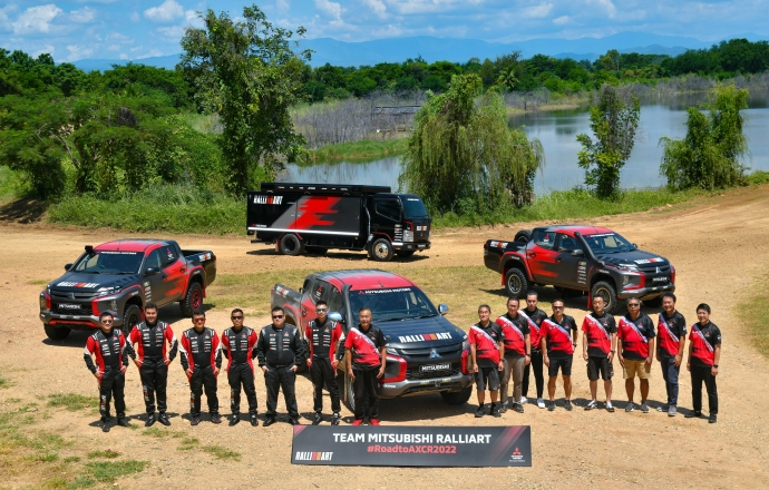ทีม Mitsubishi Ralliart เปิดตัวสมาชิกทีม พร้อมลุยศึก Asia Cross Country Rally 2022 ในเดือนพฤศจิกายนนี้