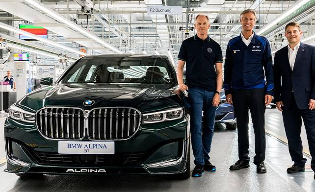 Alpina ประกาศยุติการผลิต B7 พื้นฐานจาก BMW 7 Series