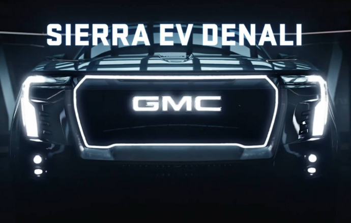 ทีเซอร์รถไฟฟ้าใหม่ GMC Sierra EV Denali ก่อนเปิดตัว 20 ตุลาคมนี้