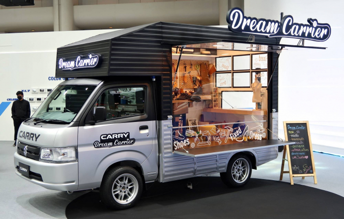 พาไปดู SUZUKI CARRY ตกแต่งใหม่ เป็นได้มากกว่า Food Truck ที่งาน Motor Expo 2022