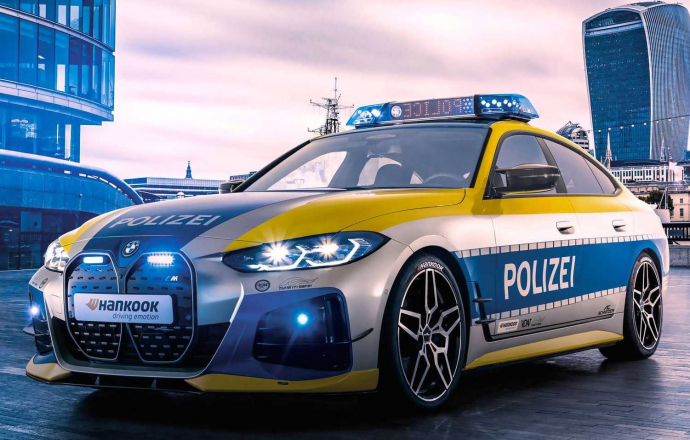สำนักแต่งชื่อดัง AC Schnitzer จัดทรงรถตำรวจ BMW i4 M50