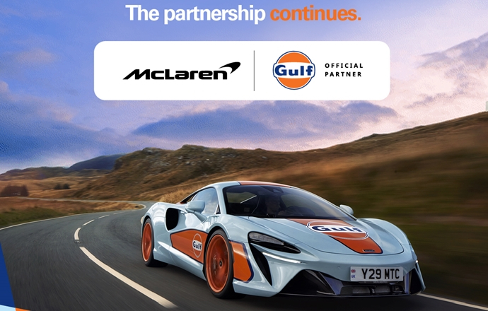 McLaren Automotive และ Gulf Oil International สานต่อการเป็นพันธมิตรในปี 2566