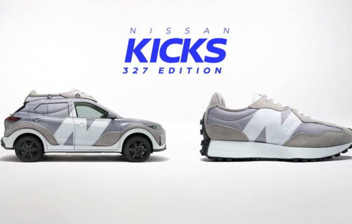Nissan Kicks แปลงโฉมเป็นรองเท้า New Balance Sneaker