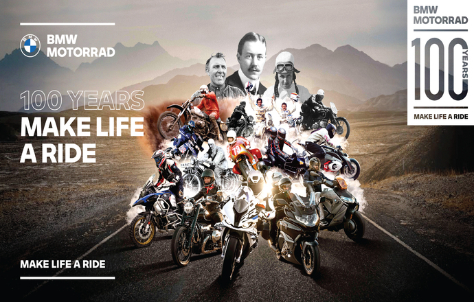 บีเอ็มดับเบิลยู มอเตอร์ราด ประเทศไทย เฉลิมฉลองหนึ่งศตวรรษแห่งจิตวิญญาณ ‘Make Life a Ride’ ตอกย้ำความเป็นผู้นำแห่งแบรนด์มอเตอร์ไซค์ระดับโลก