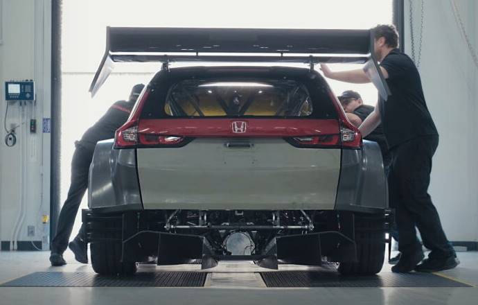 ทีเซอร์ Honda CR-V Hybrid Racer Project Car ตัวแข่งสุดโหด