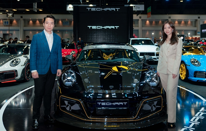B AUTOHAUS ตอกย้ำความเป็นผู้นำเข้าด้านการจำหน่ายยนตรกรรมชั้นนำจากทั่วทุกมุมโลก เปิดตัวรถชุดแต่ง TECHART Limited Edition เอ็กซ์คลูซีฟเพียง 19 คันในโลก ที่งาน Bangkok International Motor Show 2023