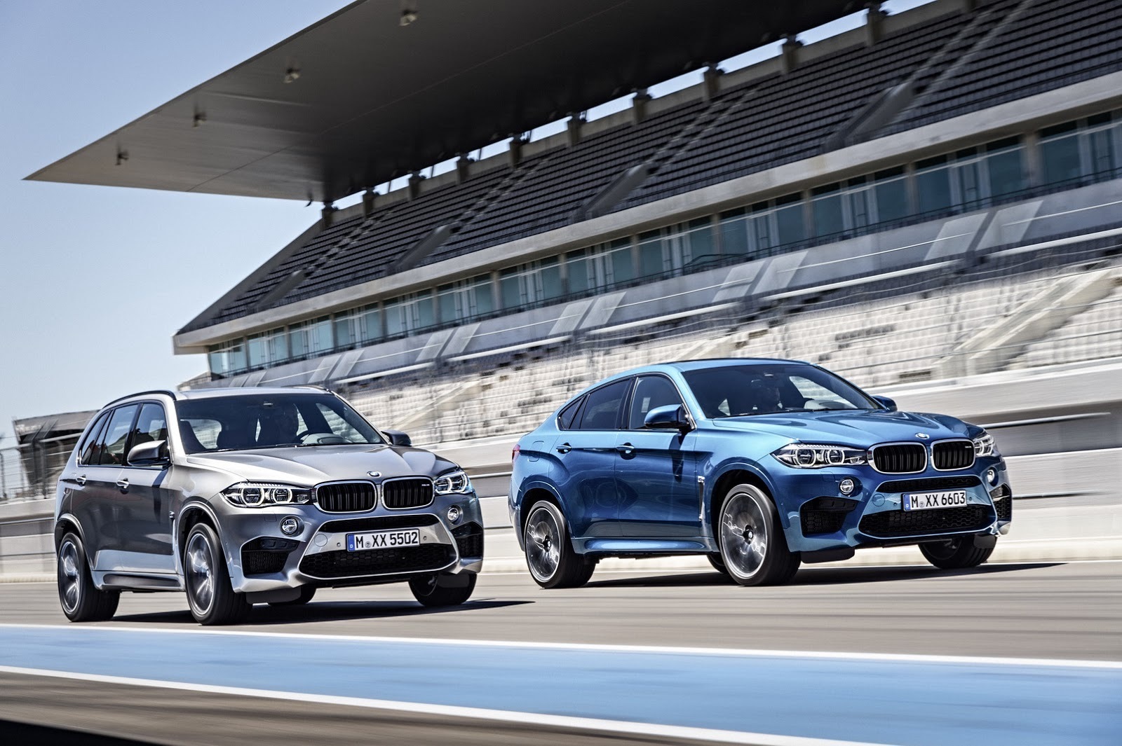 2015 BMW X 5 M และBMW X 6 M 