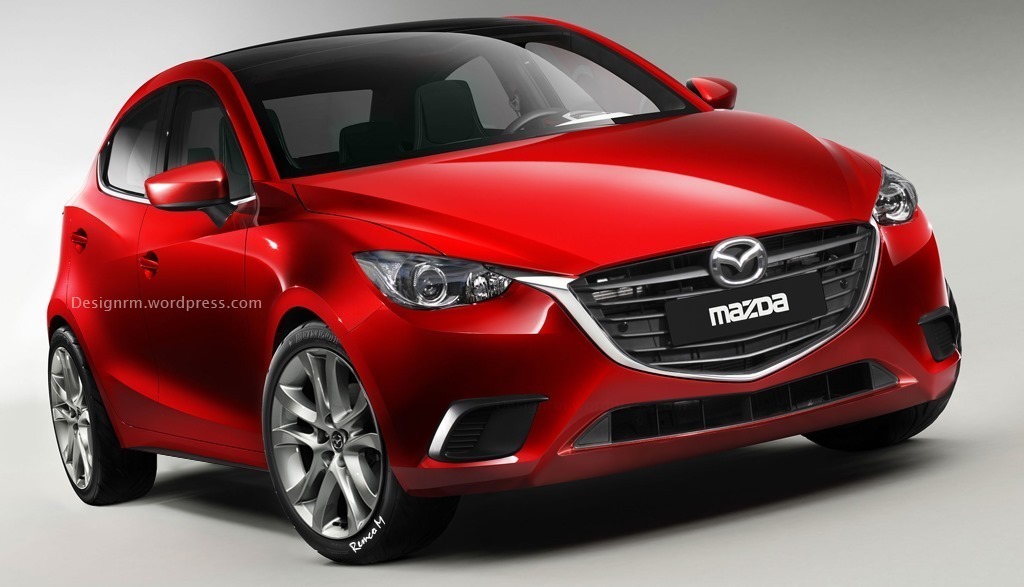 CG Render 2015 Mazda 2